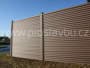 WPC plot Duofuse – lamelové plotovky